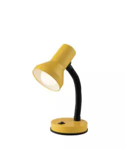 LAMPADA DA SCRIVANIA IN METALLO GIALLA, 60W